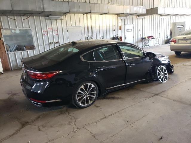 KNALC4J11J5096919 - 2018 KIA CADENZA LUXURY BLACK photo 3