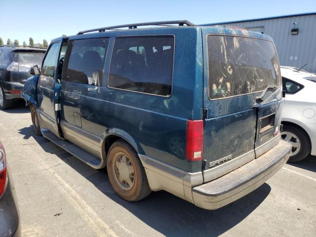 1GKDM19X02B512641 - 2002 GMC SAFARI XT GREEN photo 2