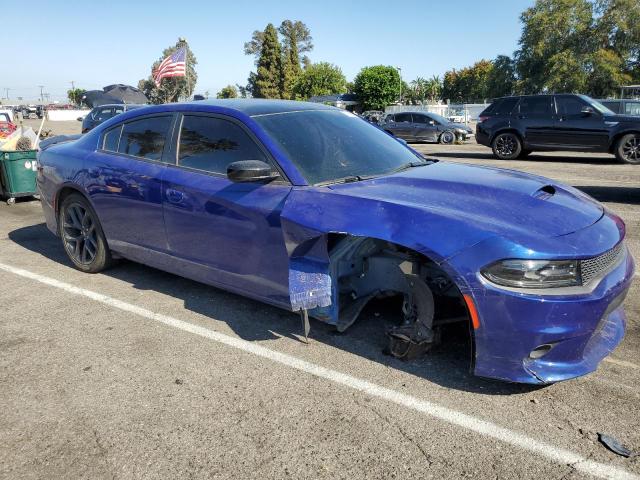 2C3CDXCT6LH244532 - 2020 DODGE CHARGER R/T BLUE photo 4