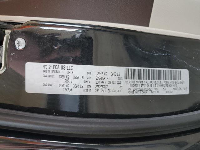 2C4RC1BG8JR217169 - 2018 CHRYSLER PACIFICA TOURING L 黑色 照片 13