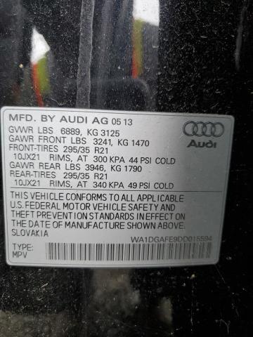 WA1DGAFE9DD015594 - 2013 AUDI Q7 PRESTIGE 黑色 照片 13