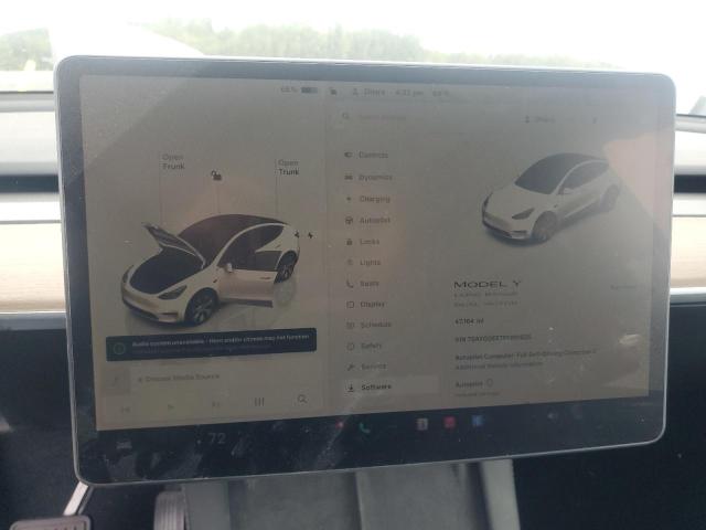 7SAYGDEE7PF661825 - 2023 TESLA MODEL Y Weiß Foto 9