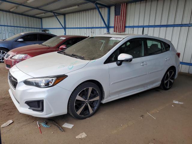 4S3GTAM65H3742849 - 2017 SUBARU IMPREZA SPORT WHITE photo 1