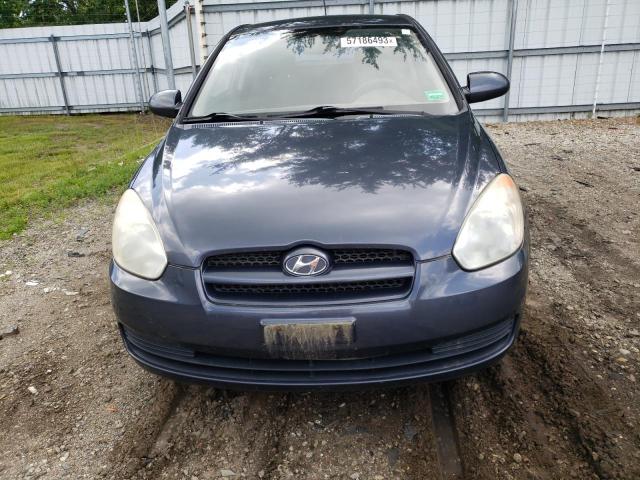 KMHCM36C28U092894 - 2008 HYUNDAI ACCENT GS GRAY photo 5