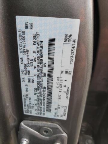 5LMTJ3DH9GUJ21729 - 2016 LINCOLN MKC RESERVE Marrón foto 13