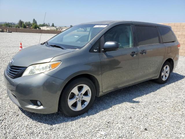 5TDKA3DC1BS008054 - 2011 TOYOTA SIENNA BASE GRAY photo 1