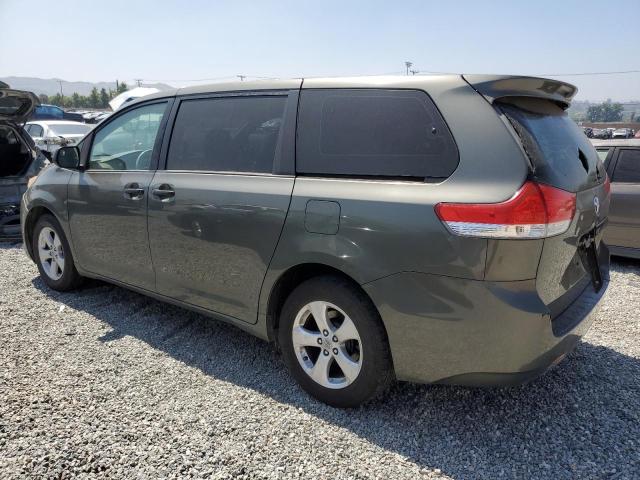 5TDKA3DC1BS008054 - 2011 TOYOTA SIENNA BASE GRAY photo 2