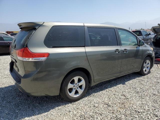 5TDKA3DC1BS008054 - 2011 TOYOTA SIENNA BASE GRAY photo 3