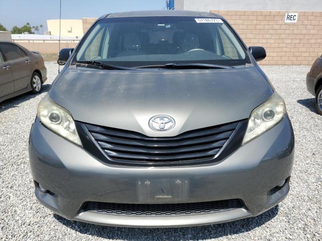 5TDKA3DC1BS008054 - 2011 TOYOTA SIENNA BASE GRAY photo 5