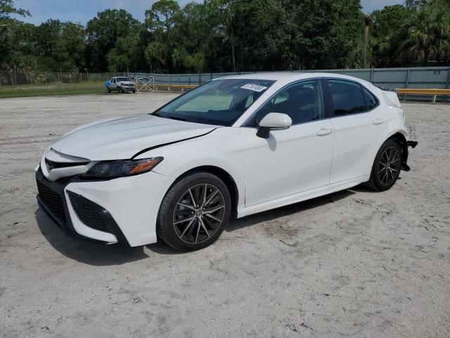 4T1G11AK3PU738777 - 2023 TOYOTA CAMRY SE NIGHT SHADE WHITE photo 1