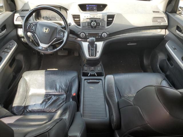 2HKRM4H74CH610429 - 2012 HONDA CR-V EXL BLACK photo 8