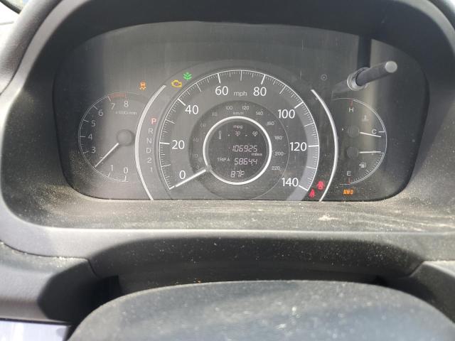 2HKRM4H74CH610429 - 2012 HONDA CR-V EXL BLACK photo 9