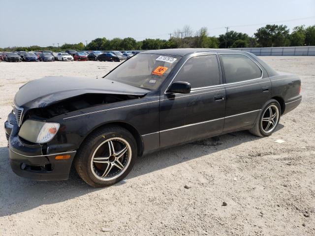 JT8BH28F4Y0169793 - 2000 LEXUS LS 400 BLACK photo 1