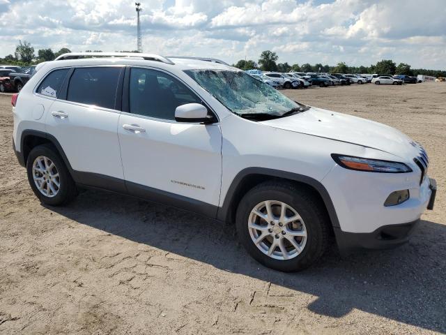 1C4PJMCBXFW715485 - 2015 JEEP CHEROKEE LATITUDE WHITE photo 4