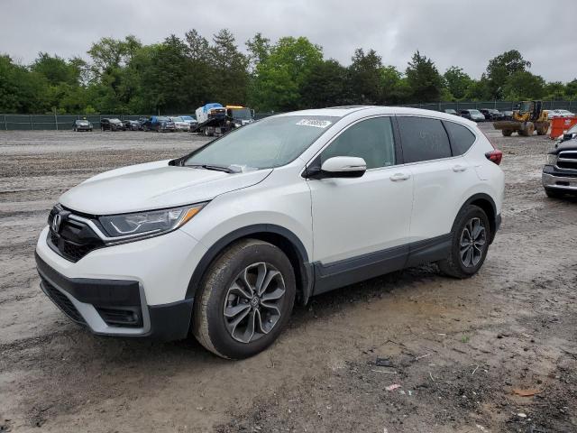 7FARW1H88NE016787 - 2022 HONDA CR-V EXL WHITE photo 1