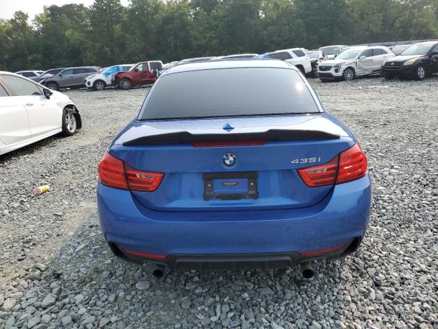 WBA3T3C58G5A41955 - 2016 BMW 435 I BLUE photo 6