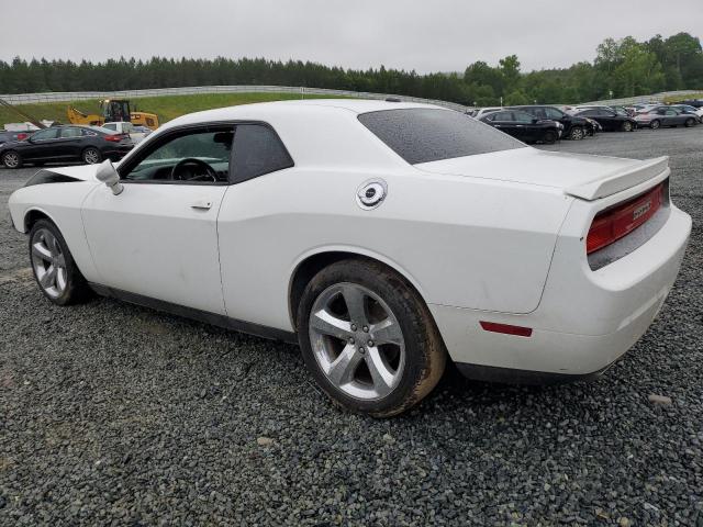 2C3CDYAG3EH213396 - 2014 DODGE CHALLENGER SXT WHITE photo 2