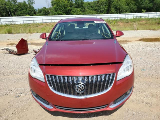 2G4GK5EXXF9140871 - 2015 BUICK REGAL RED photo 5