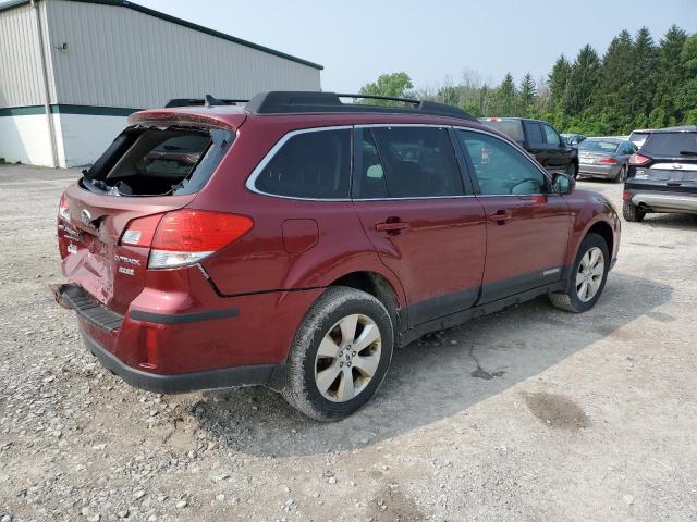 4S4BRBJC8C3280851 - 2012 SUBARU OUTBACK 2.5I LIMITED RED photo 3