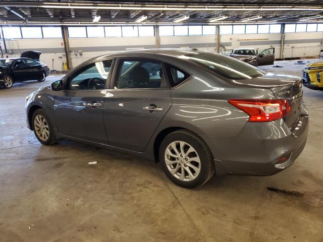 3N1AB7AP6KY421123 - 2019 NISSAN SENTRA S GRAY photo 2