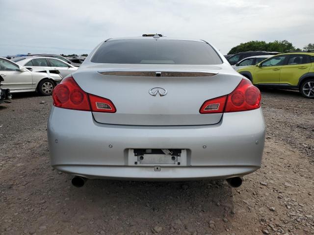 JN1CV6ARXCM681265 - 2012 INFINITI G37 SILVER photo 6