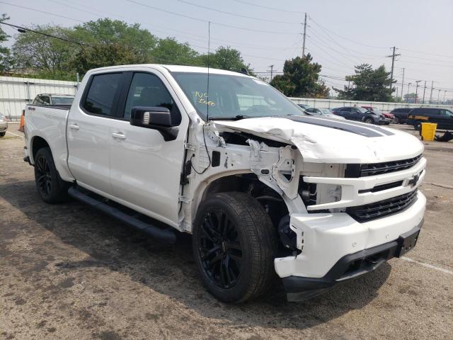 1GCUYEEL5LZ377577 - 2020 CHEVROLET SILVERADO K1500 RST WHITE photo 4