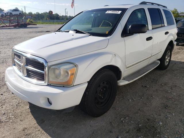 1D4HD58D85F588605 - 2005 DODGE DURANGO LIMITED WHITE photo 1