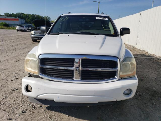 1D4HD58D85F588605 - 2005 DODGE DURANGO LIMITED WHITE photo 5