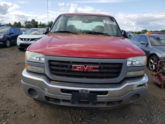 2GTEK19V061300039 - 2006 GMC NEW SIERRA K1500 RED photo 5