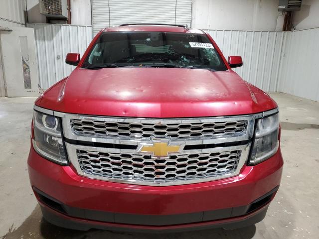 1GNSCAKC4FR183153 - 2015 CHEVROLET TAHOE C1500  LS RED photo 5