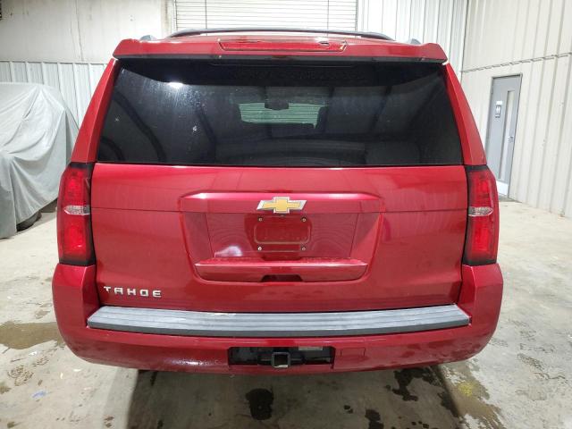 1GNSCAKC4FR183153 - 2015 CHEVROLET TAHOE C1500  LS RED photo 6