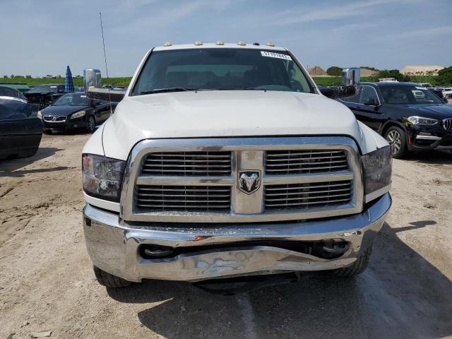 3C63RRHL7DG585478 - 2013 RAM 3500 SLT WHITE photo 5