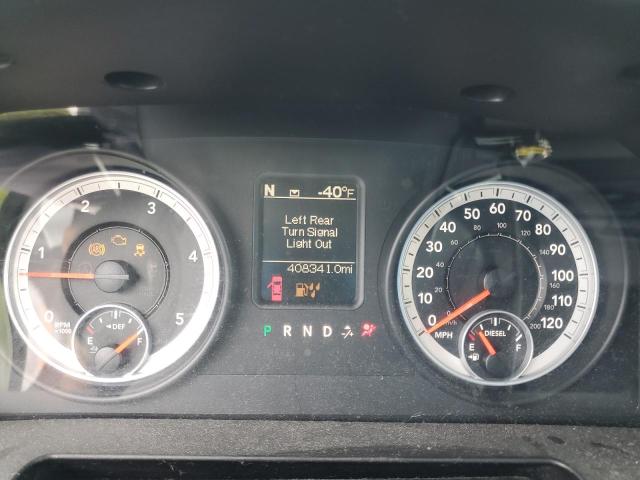 3C63RRHL7DG585478 - 2013 RAM 3500 SLT WHITE photo 9