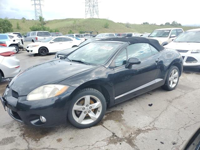 4A3AL25F07E020117 - 2007 MITSUBISHI ECLIPSE SPYDER GS BLACK photo 1