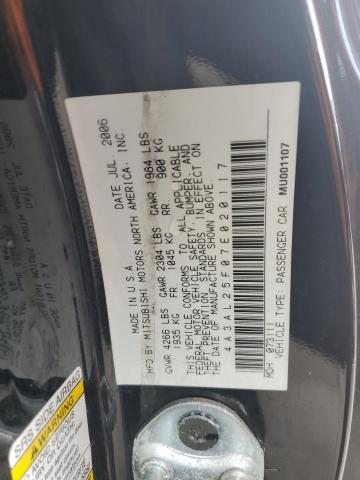 4A3AL25F07E020117 - 2007 MITSUBISHI ECLIPSE SPYDER GS 黑色 照片 12