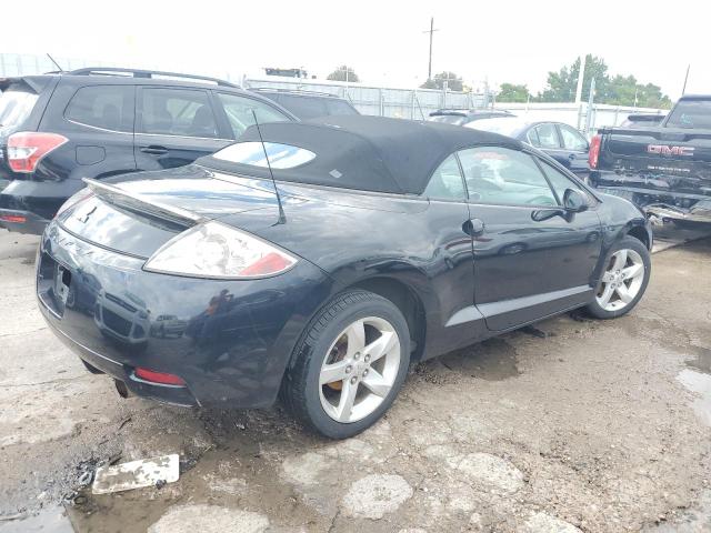 4A3AL25F07E020117 - 2007 MITSUBISHI ECLIPSE SPYDER GS BLACK photo 3