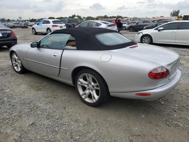 SAJDA42C732A32194 - 2003 JAGUAR XK8 SILVER photo 2