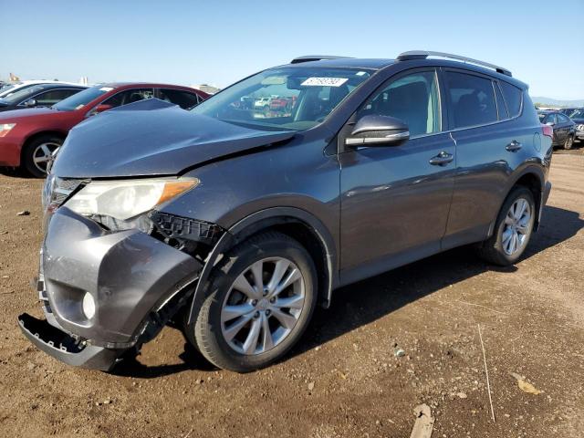 2T3DFREV2DW044706 - 2013 TOYOTA RAV4 LIMITED GRAY photo 1