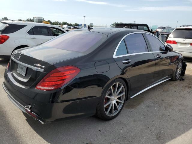 WDDUG7JB2EA031876 - 2014 MERCEDES-BENZ S 63 AMG BLACK photo 3