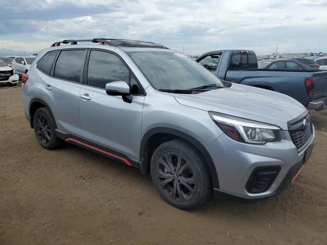 JF2SKAPC5KH462343 - 2019 SUBARU FORESTER SPORT SILVER photo 4