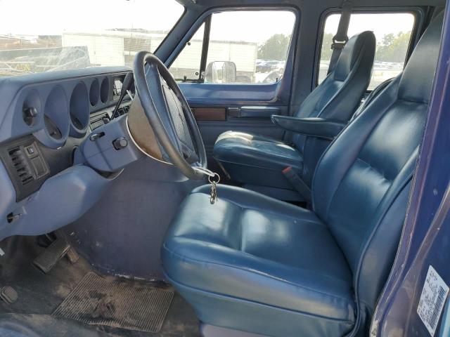 2B5WB35Z3SK523777 - 1995 DODGE RAM WAGON B3500 BLUE photo 7