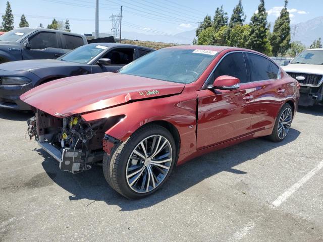 JN1BV7AP5EM678051 - 2014 INFINITI Q50 BASE RED photo 1