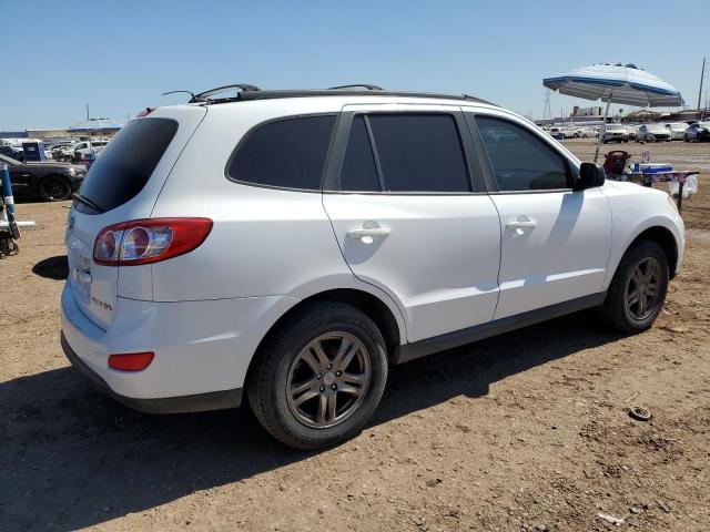 5XYZG3AB9BG018157 - 2011 HYUNDAI SANTA FE GLS WHITE photo 3