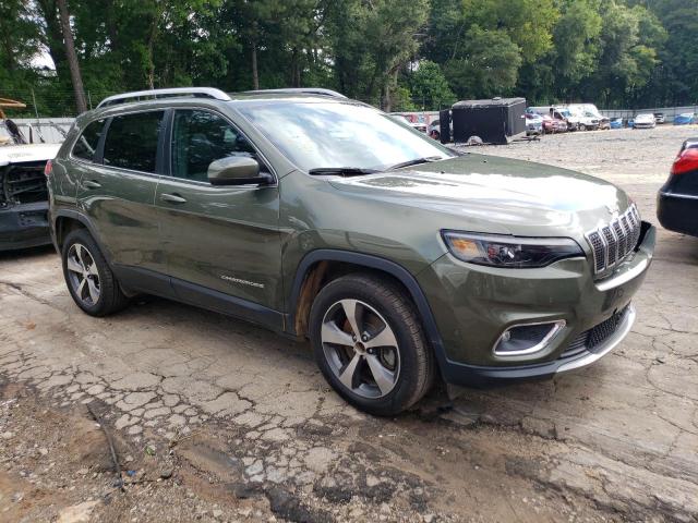 1C4PJLDB0LD568836 - 2020 JEEP CHEROKEE LIMITED GREEN photo 4