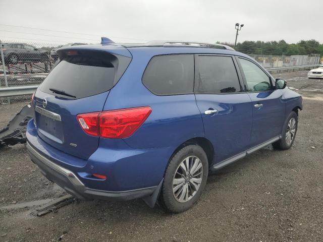 5N1DR2MM9KC585948 - 2019 NISSAN PATHFINDER S BLUE photo 3