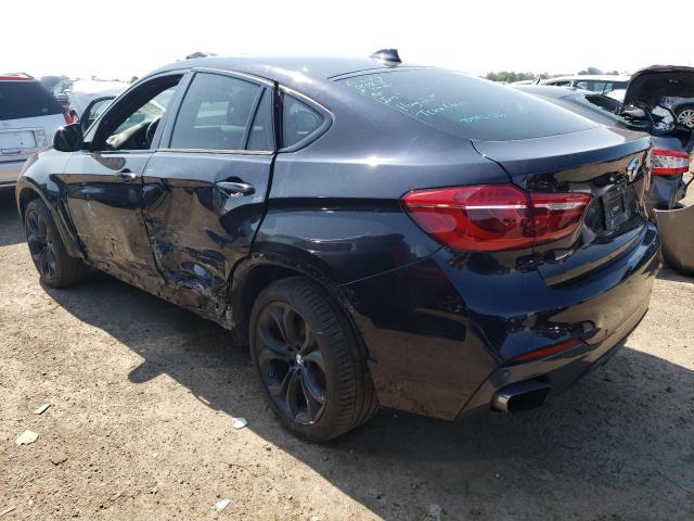 5UXKU6C57J0Z66515 - 2018 BMW X6 XDRIVE50I BLACK photo 2