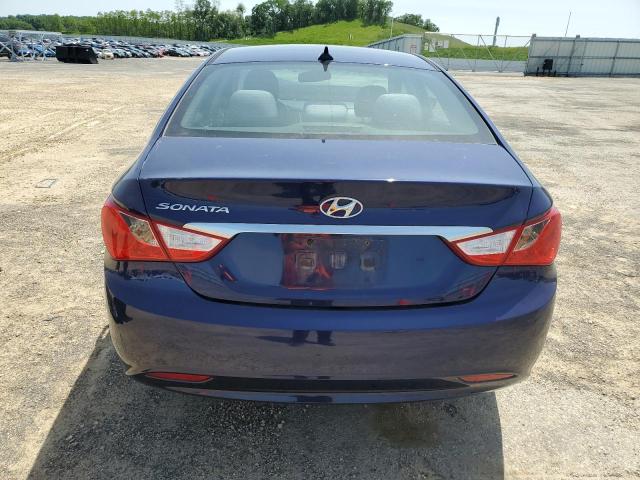 5NPEB4AC7DH516722 - 2013 HYUNDAI SONATA GLS BLUE photo 6