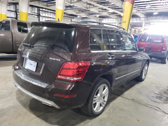 WDCGG0EB6DG115892 - 2013 MERCEDES-BENZ GLK 250 BLUETEC BROWN photo 3