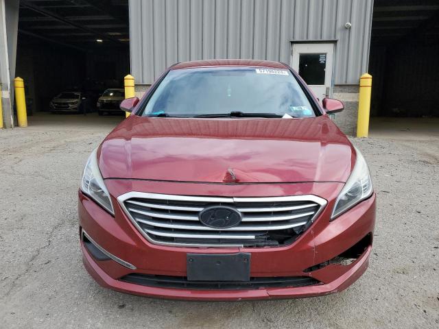 5NPE24AFXFH230344 - 2015 HYUNDAI SONATA SE BURGUNDY photo 5