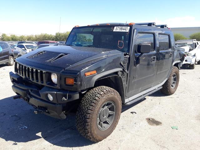 5GRGN22U95H129874 - 2005 HUMMER H2 SUT BLACK photo 2